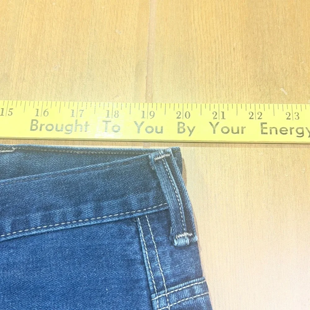 Levis 569 vintage Red‎ Tab Straight Leg Indigo Denim Jeans Flap Pocket 40x30